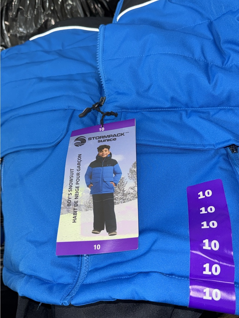 Storm Bright Blue Boys' Puffer Jacket